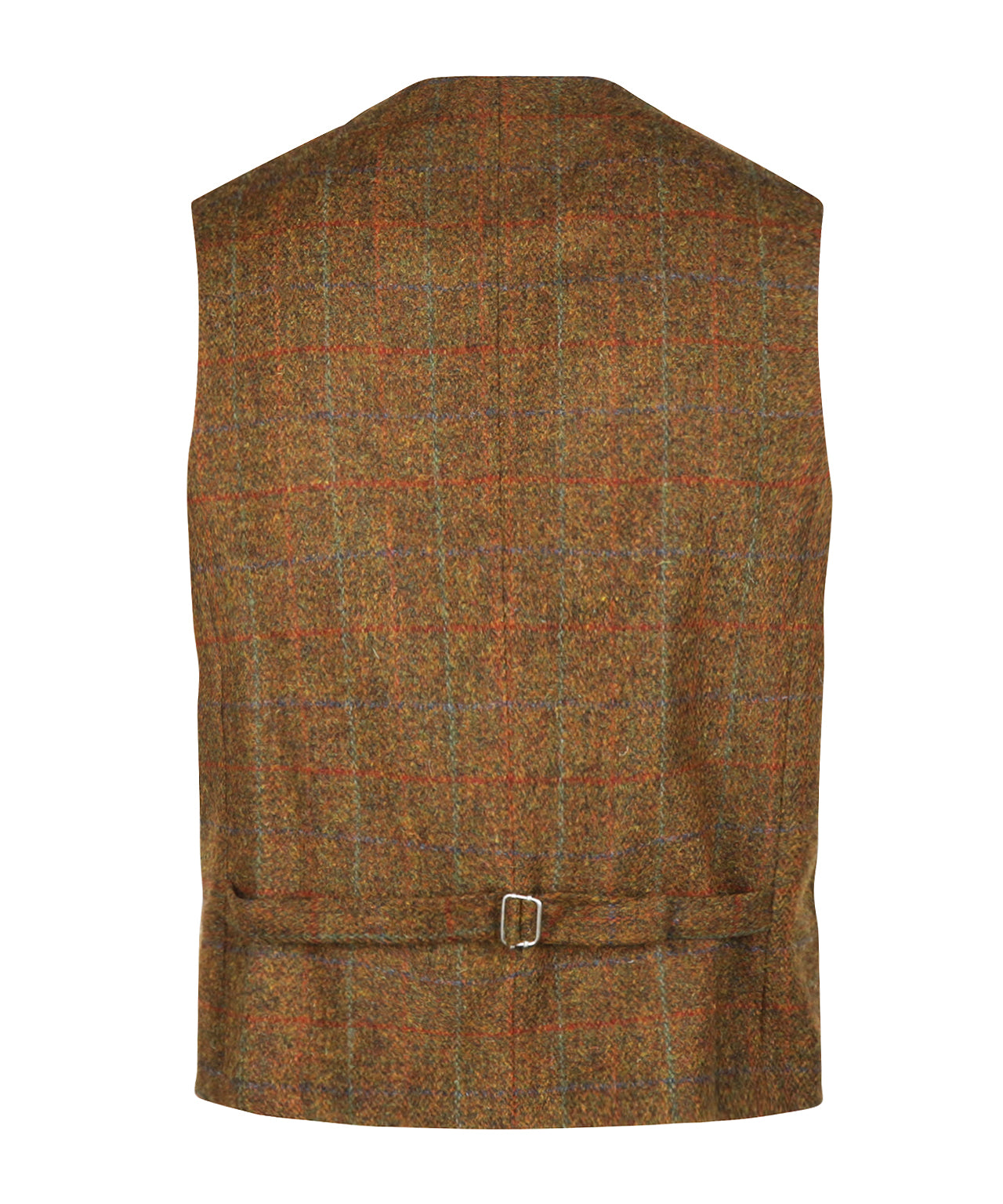 Harris Tweed Gilet | Bruin Melange Ruit