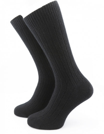 Sok Cashmere | Zwart