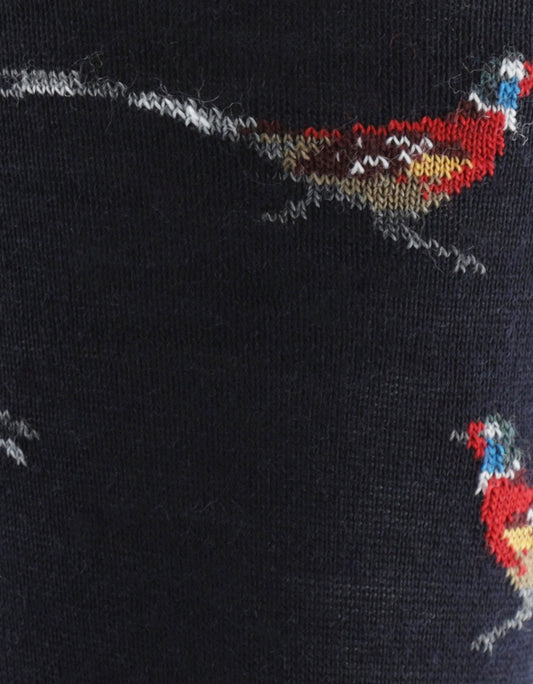 Sokken Wolmix | Fazant Navy