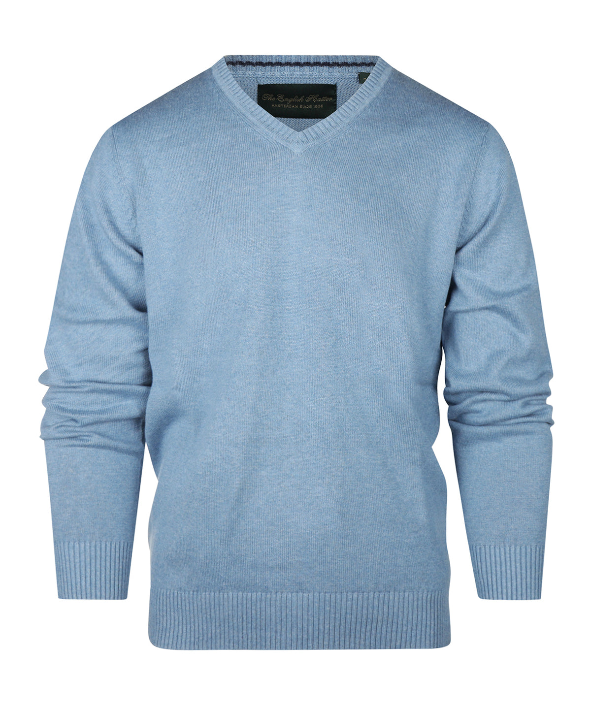 Baumwollpullover mit V-Ausschnitt |