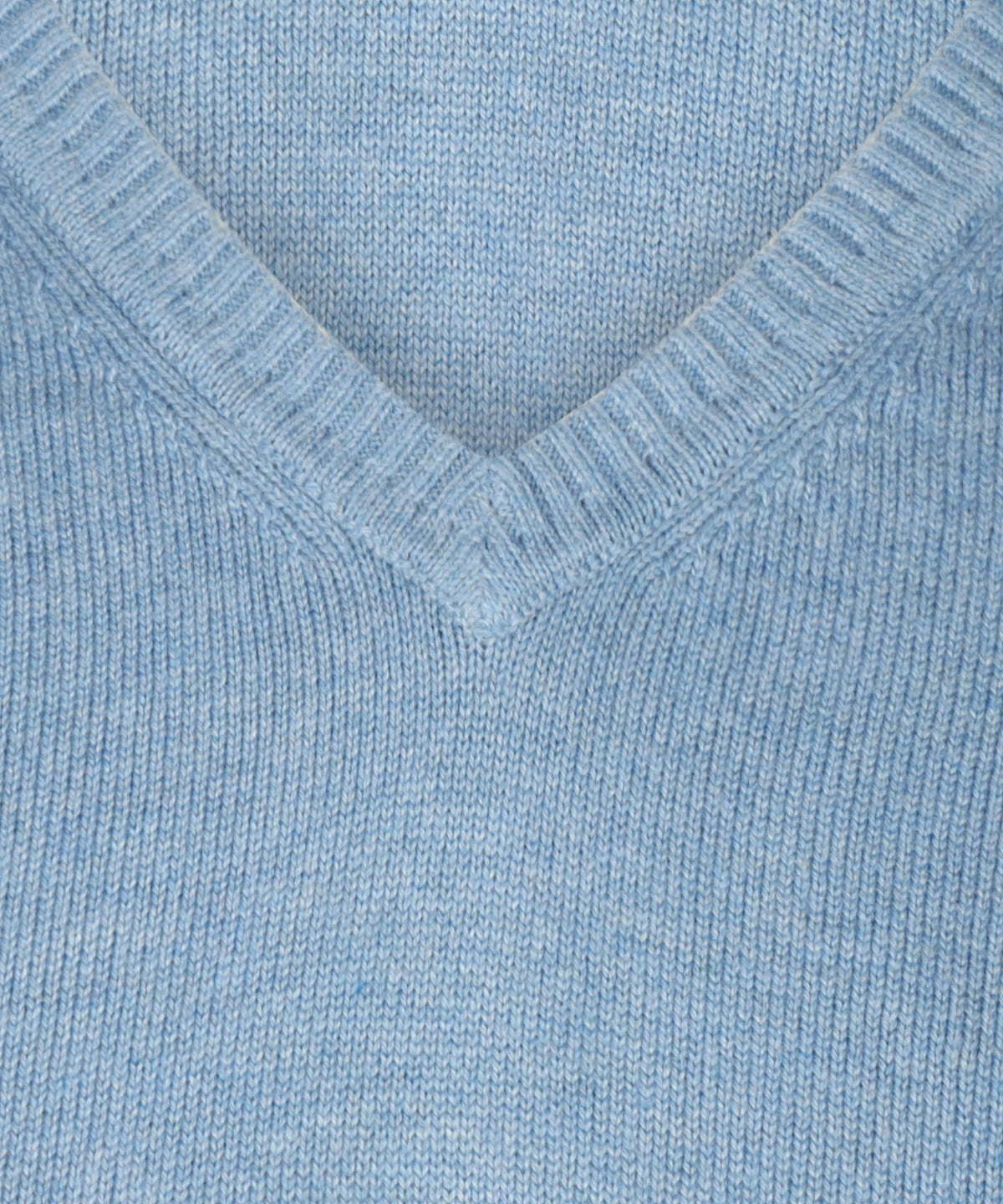 Baumwollpullover mit V-Ausschnitt |