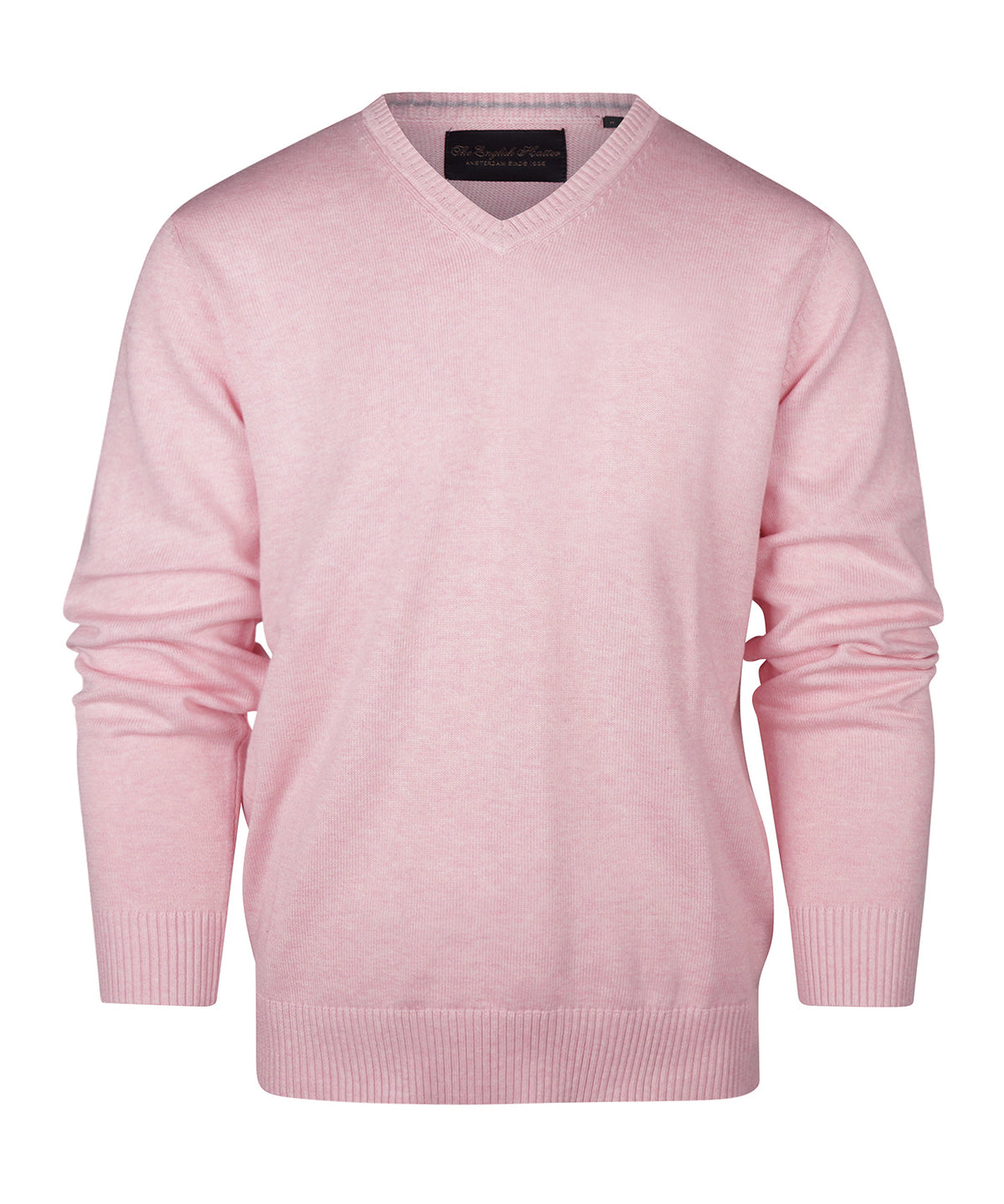 Baumwollpullover mit V-Ausschnitt |
