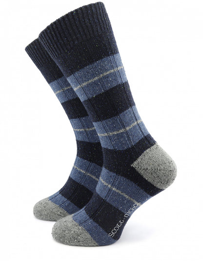 Pantherella wolmix sok | Navy/Blauw