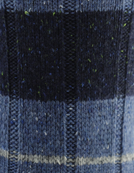 Pantherella wolmix sok | Navy/Blauw