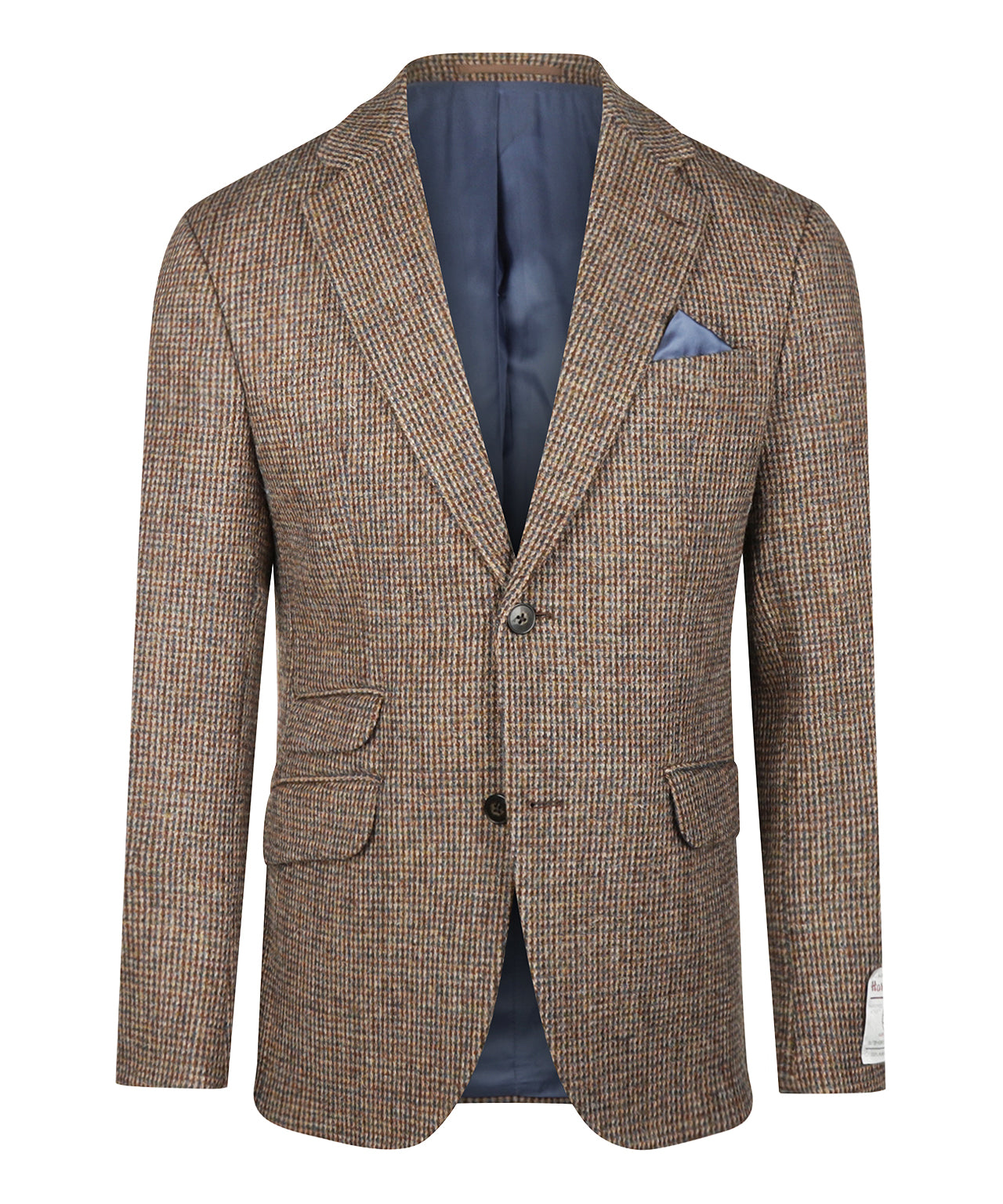 Harris Tweed Colbert | Bruin Blauwe Ruit