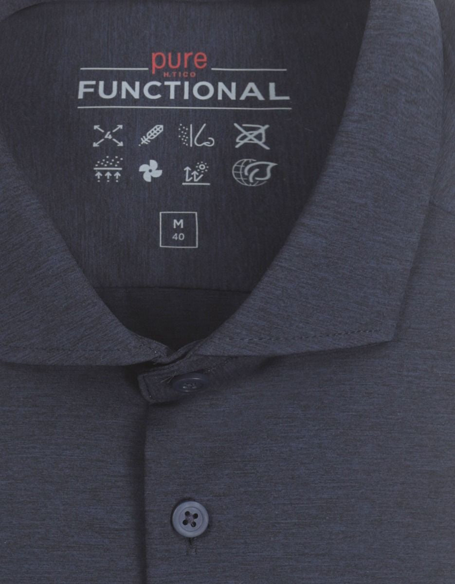 Pure Functional Shirt | Plain Navy