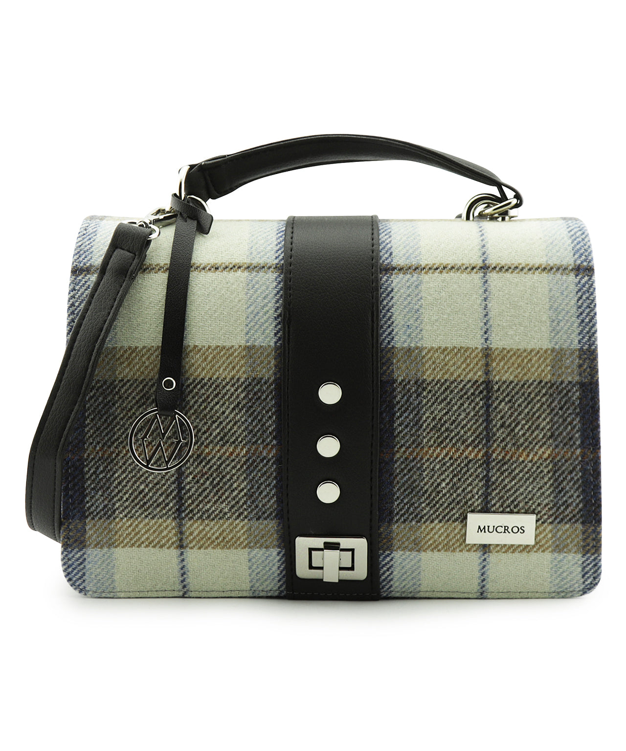 Tas Fiona | Blauw Ruit