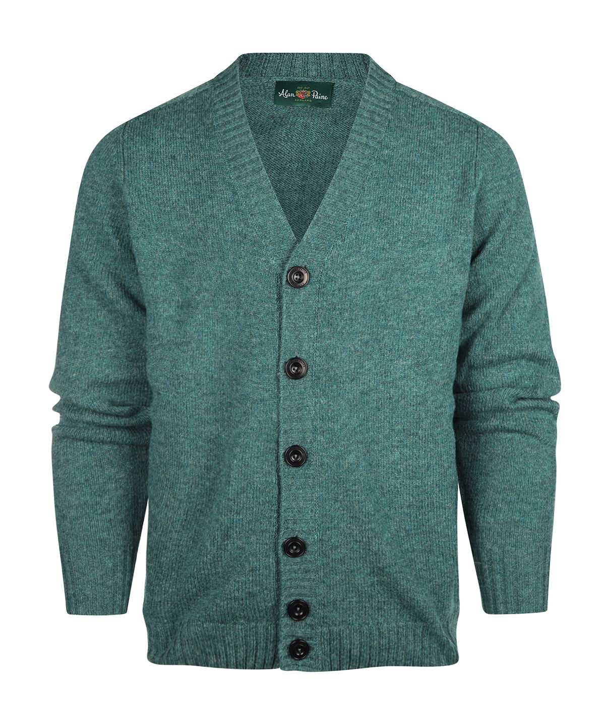 Vest Shetland Wol | Kingfisher