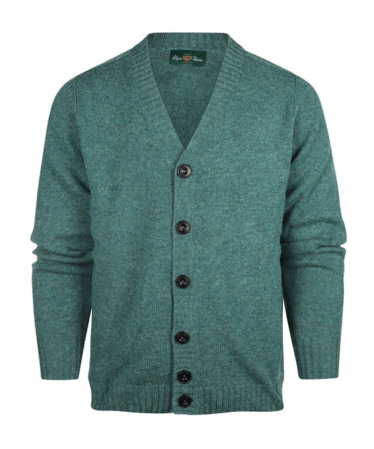 Kinloch Shetland Wollen Vest | Kingfisher