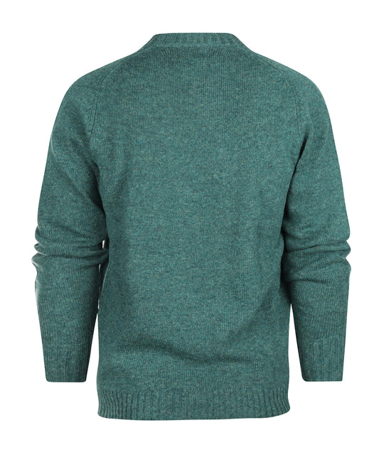 Kinloch Shetland Wollen Vest | Kingfisher