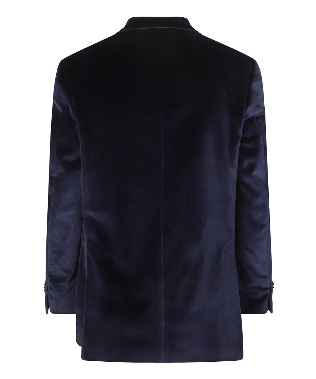 Velour Colbert | Navy Velvet