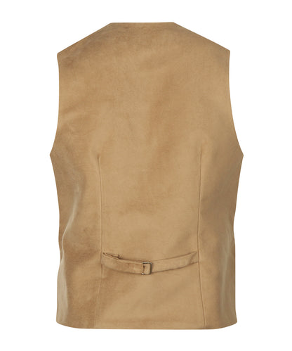Moleskin Gilet | Camel