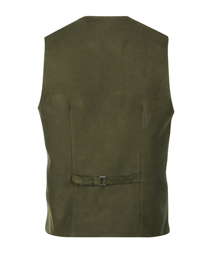 Moleskin Gilet | Groen