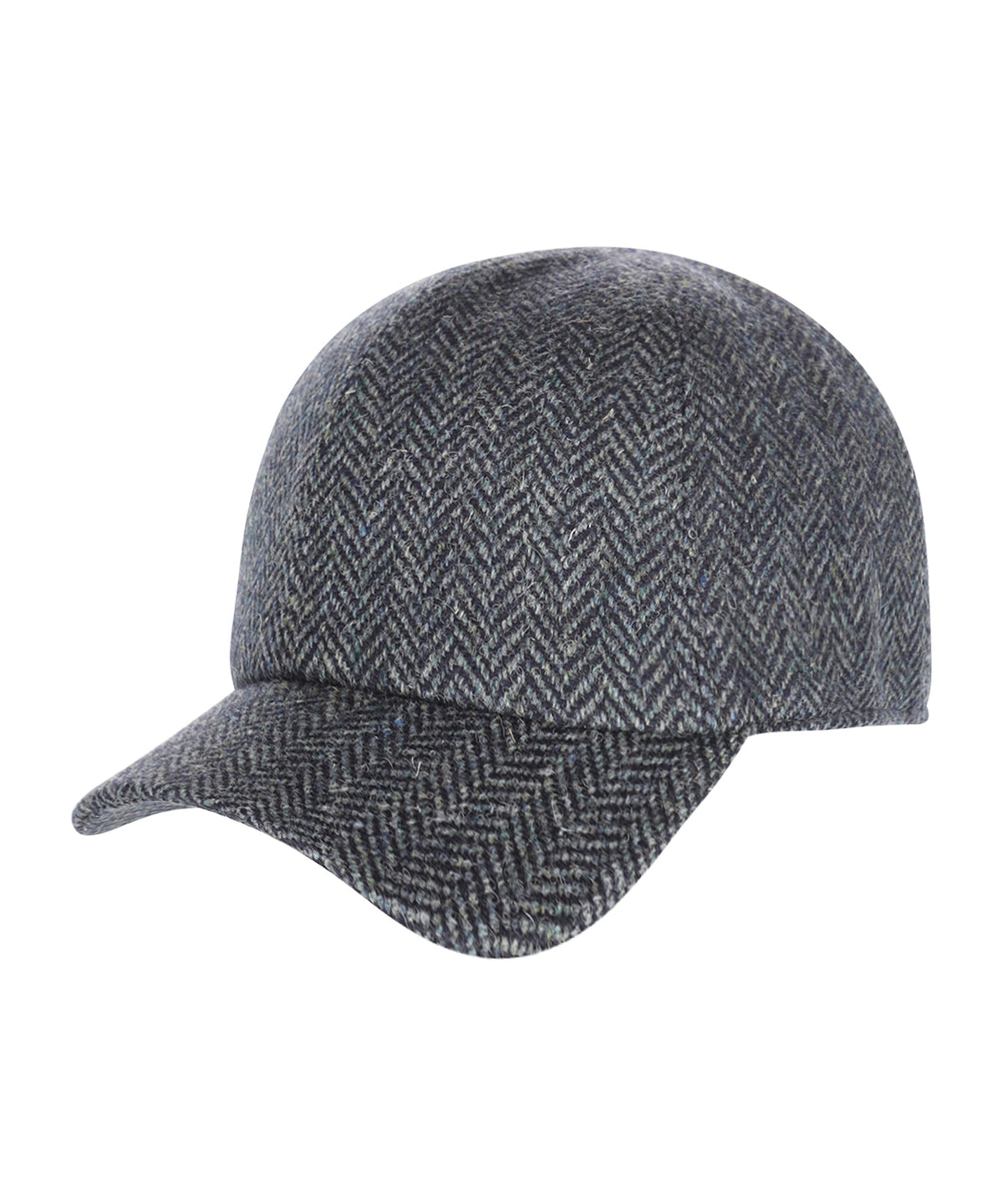 Baseball Cap Tweed | Donkerblauw