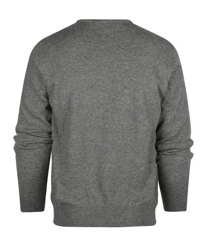 Cashmere Ronde Hals Pullover | Grijs