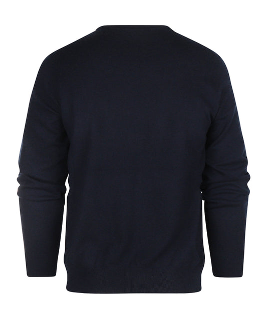 Cashmere Ronde Hals Pullover | Navy