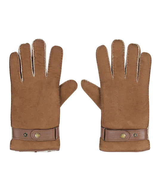Deerskin Lambswool Handschoenen | Bruin