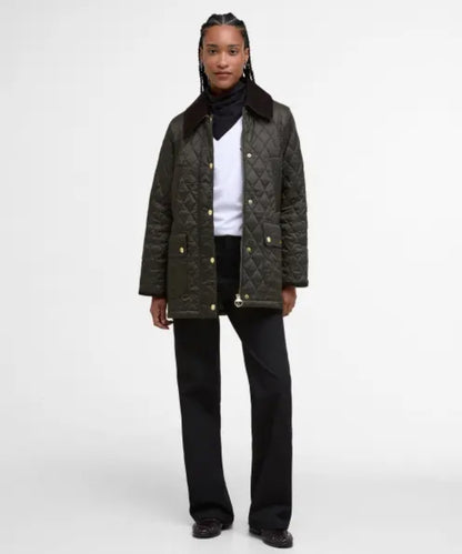 Barbour Modern Beadnell Steppjacke für Damen | Grün