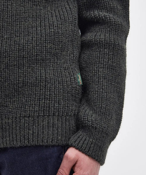 Barbour New Tyne Half Zip Jumper | Groen