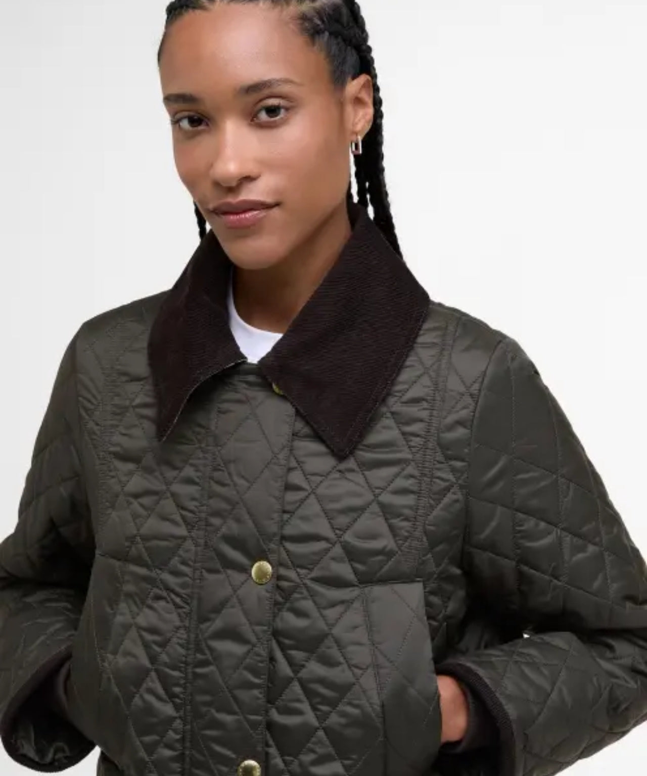 Barbour Modern Beadnell Steppjacke für Damen | Grün