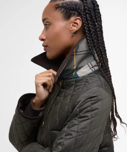 Barbour Modern Beadnell Steppjacke für Damen | Grün