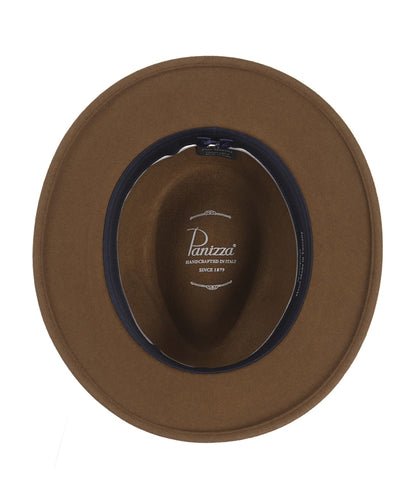 Sporty Italian Hat Wool Felt | Brown