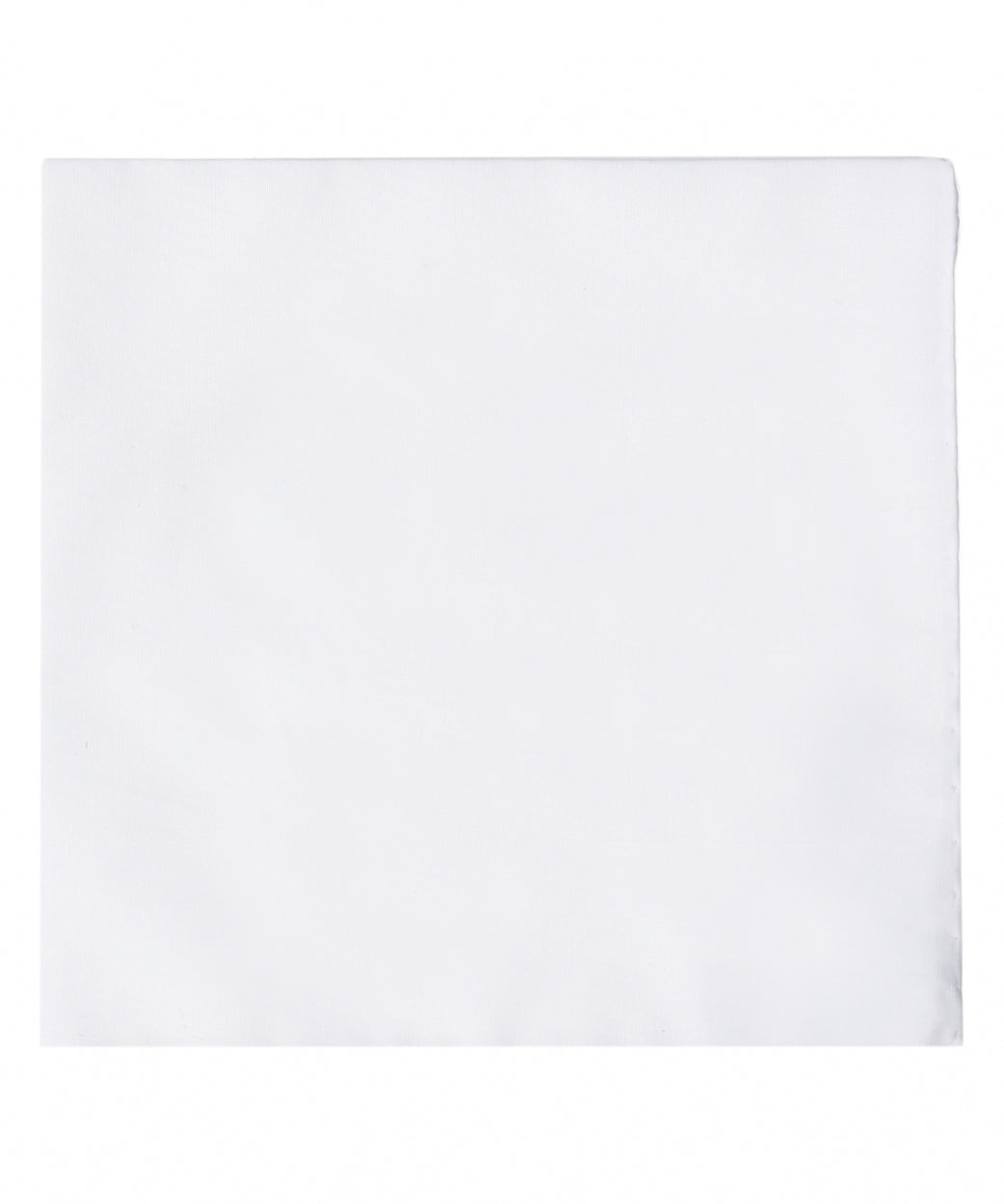 Pocket Square Cotton | White