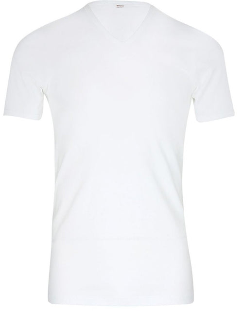 T-shirt v-hals | Wit