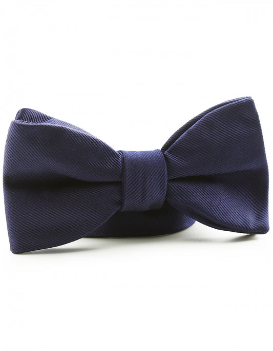 Strik geweven zijde | Navy