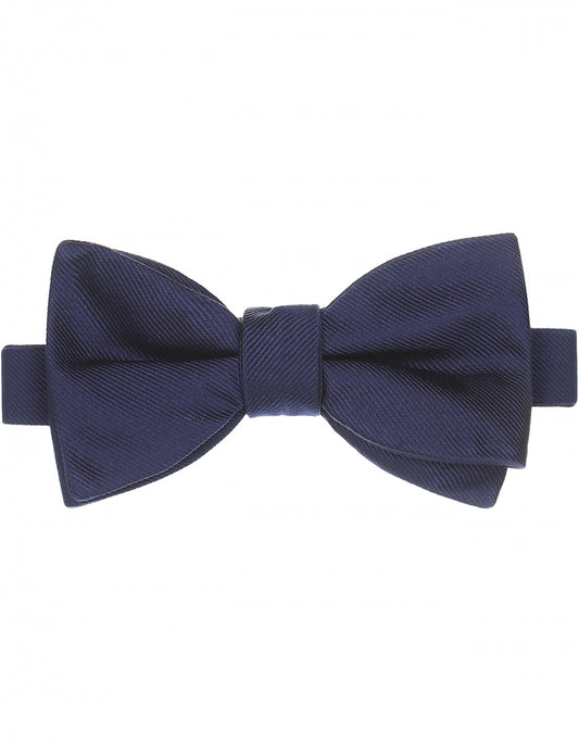 Strik geweven zijde | Navy
