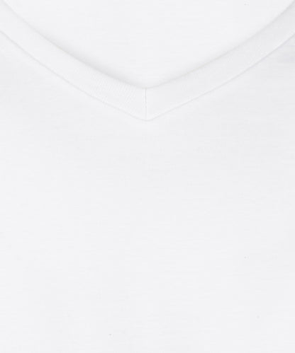 T-shirt 2-pack v-neck | White