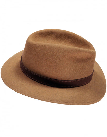 Modern Lightweight Italian Hat | Brown