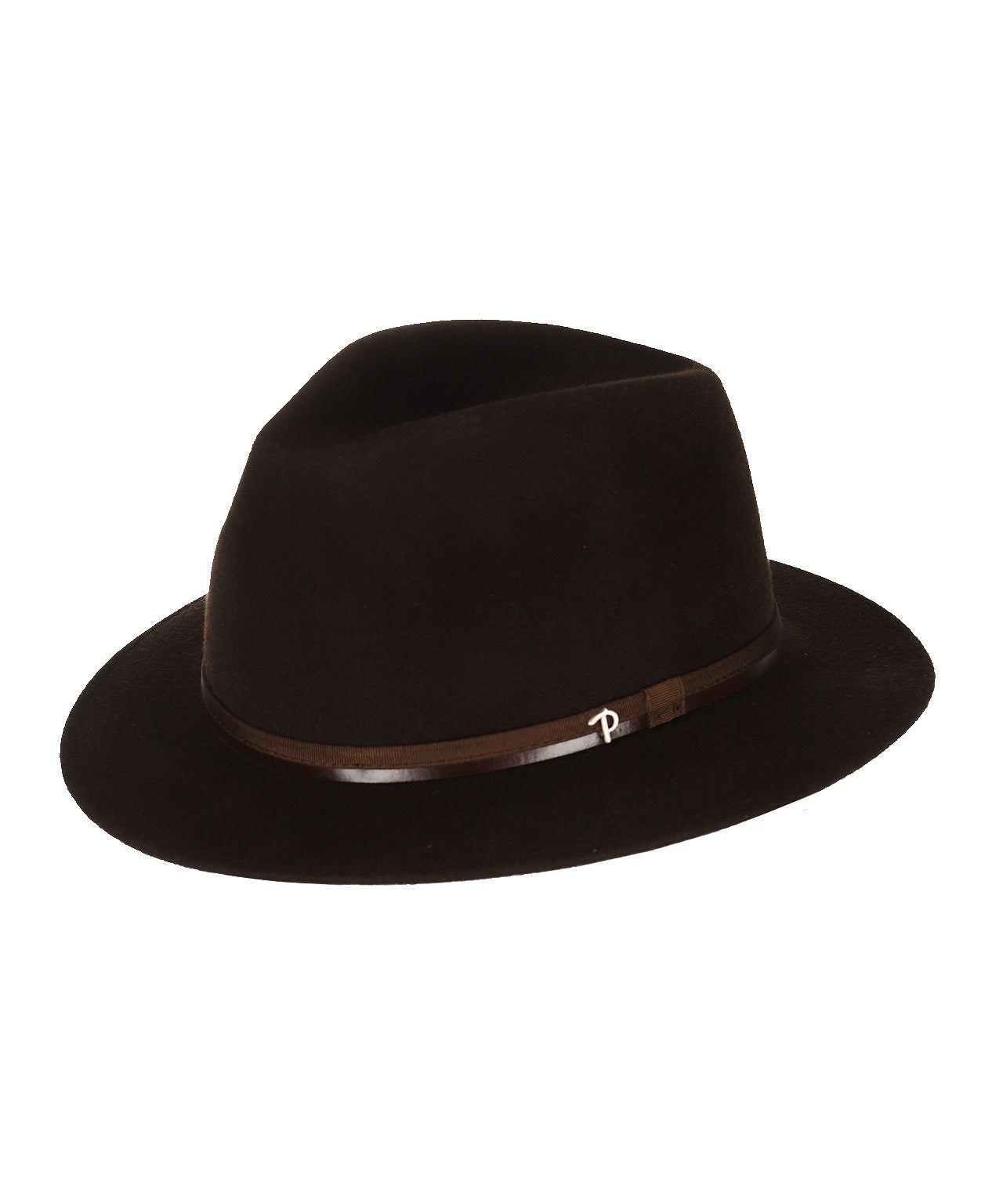 Sporty Italian Hat Hair Felt | Brown