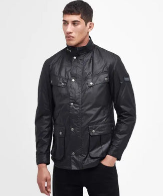 Barbour Intl. Duke Wax Jacket | Zwart