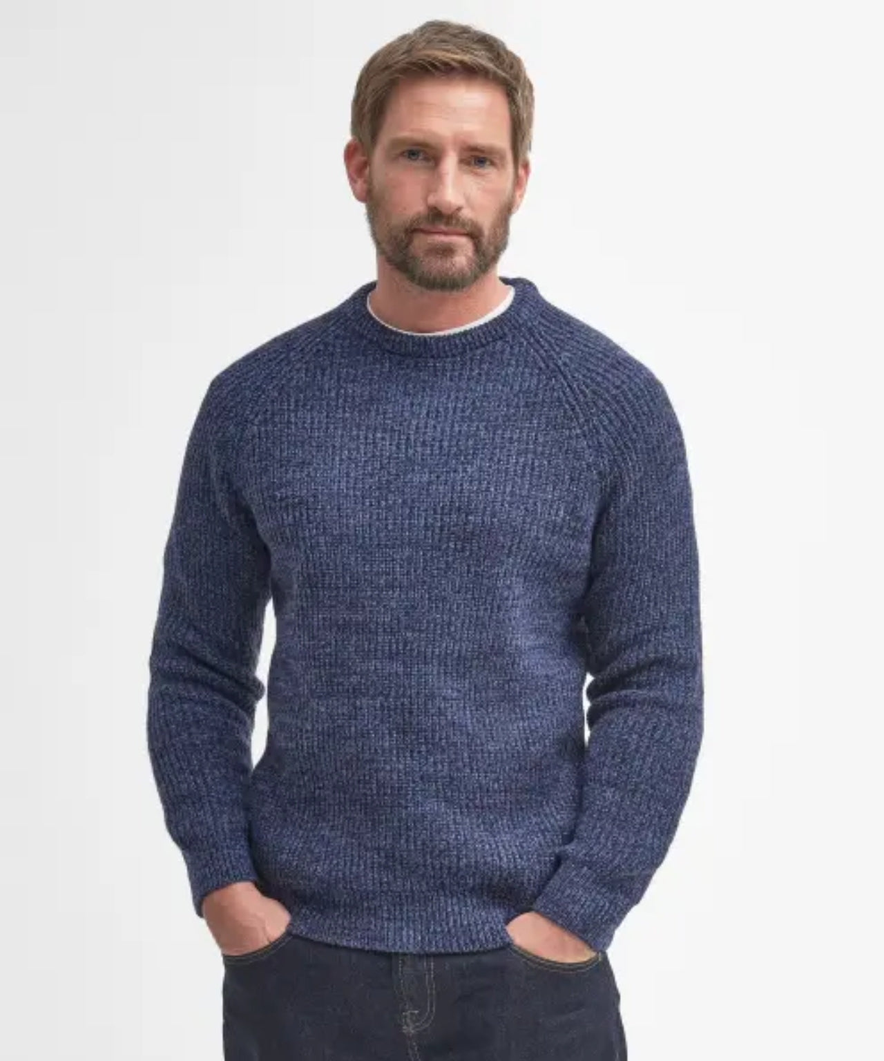 Horseford Crew Neck | Navy