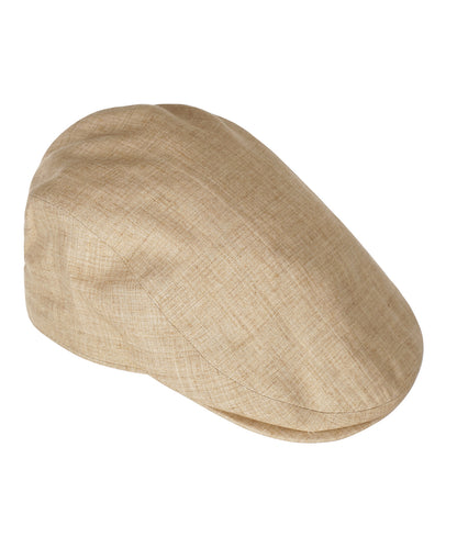 Klassieke Cap 100% Linnen | Camel