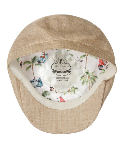 Klassieke Cap 100% Linnen | Camel