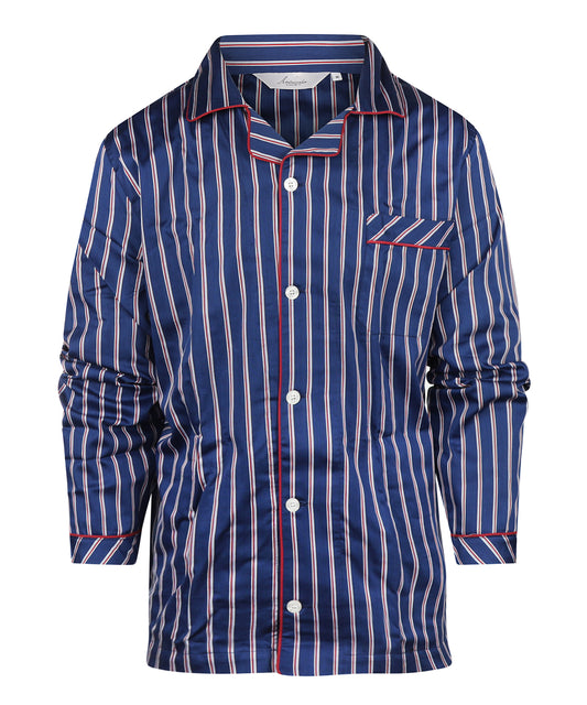 Pyjama | Dark Blue Stripe White Red