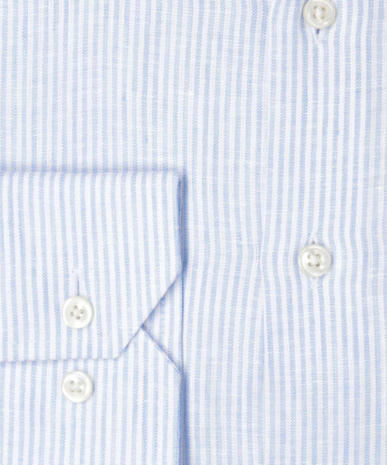 Shirt Linnen | Lichtblauw Streep