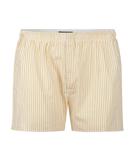 Boxershort katoen | Geel