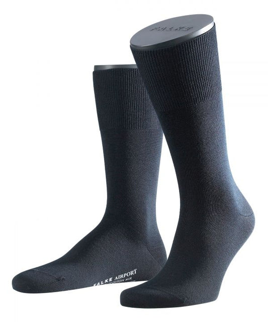 Herrensocken für den Flughafen | Blau