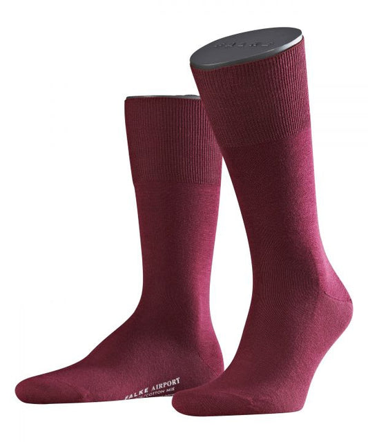 Herrensocken für den Flughafen | Rot