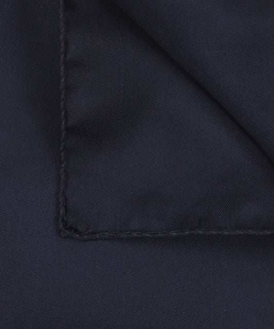 Pochet zijde Uni | Navy