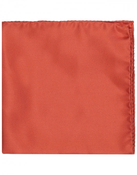 Pochet zijde Uni | Oranje