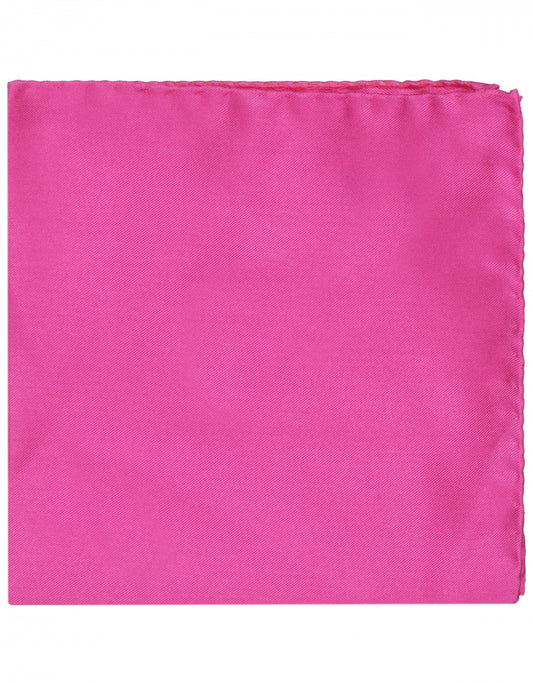 Pochet zijde Uni | Fuchsia