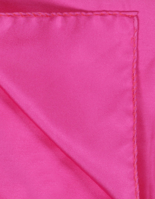 Pochet zijde Uni | Fuchsia