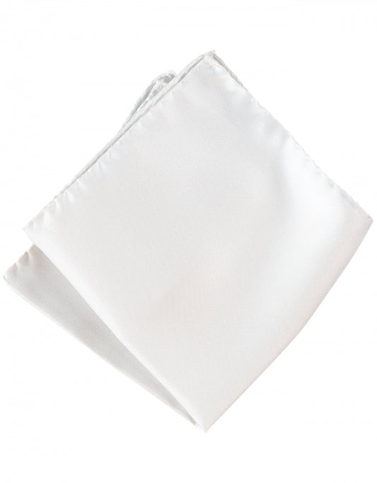 Pochet zijde Uni | Wit