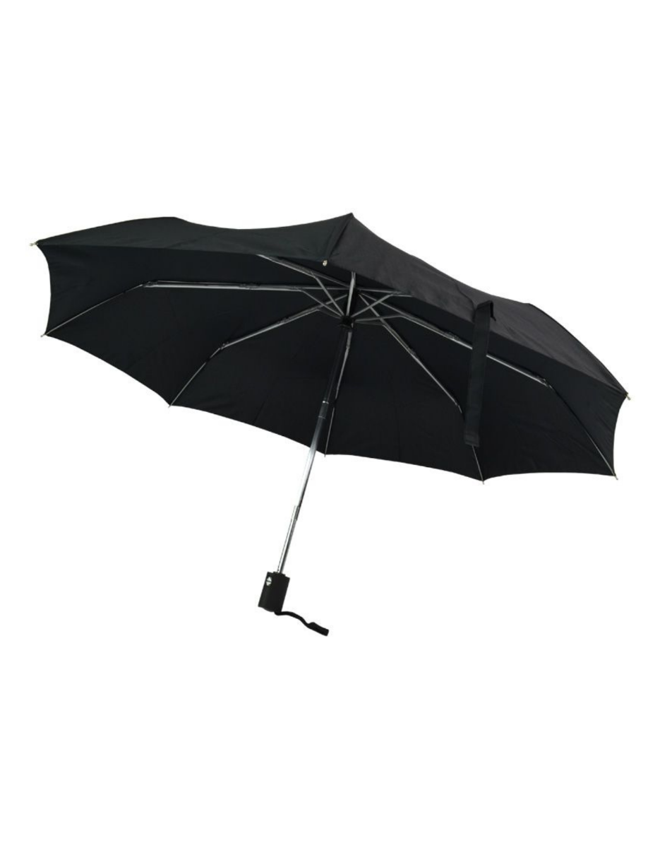 Foldable compact umbrella | Black