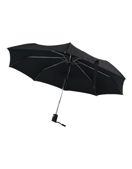 Foldable compact umbrella | Black