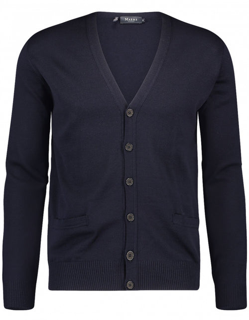 Knoop Vest Klassiek merinowol | Navy